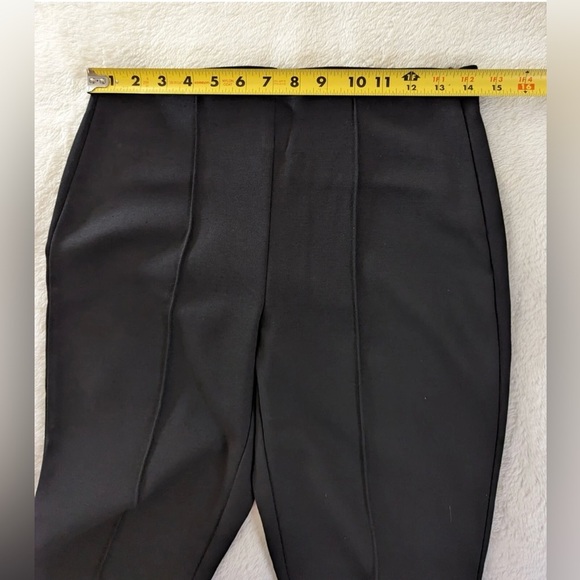 NWT Chicos Lindy Side Zip Front Seam Dress Pants Black 00Short Size 2-4 - Picture 9 of 11